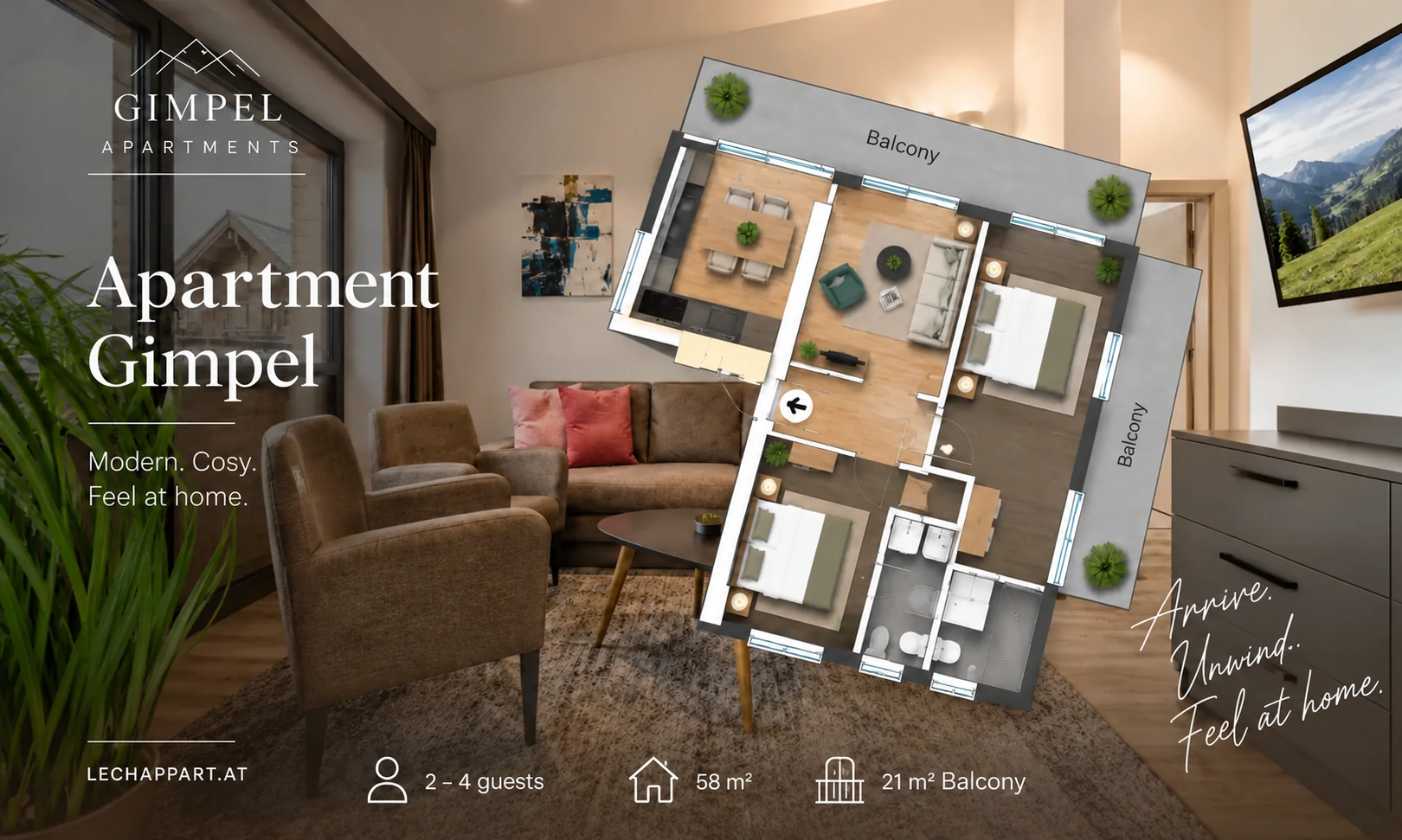 Gimpel apartment floor plan