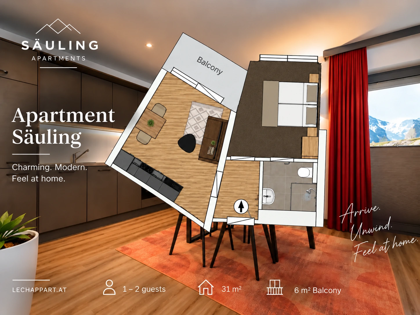 Säuling apartment floor plan